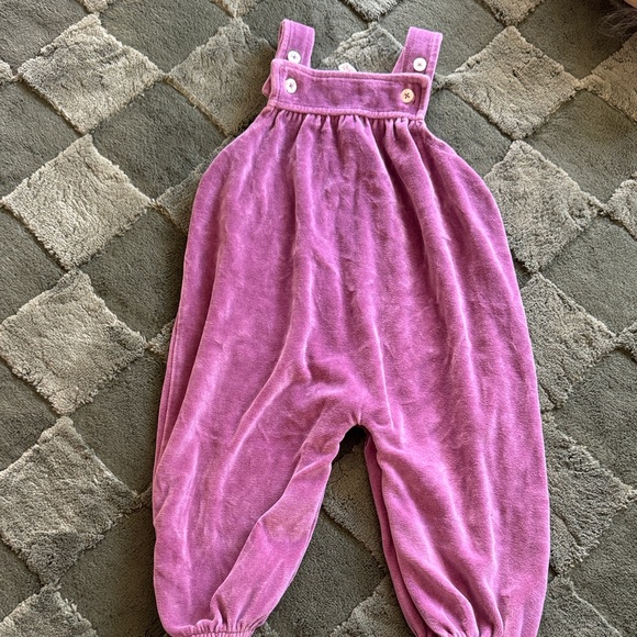 Kids Purple Overalls - Picture 1 of 6